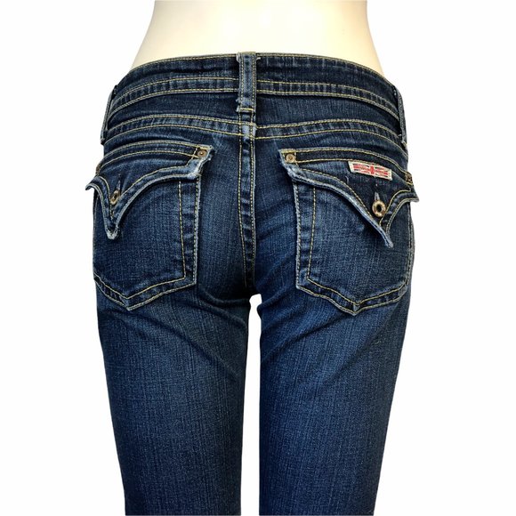 Hudson Skinny Dark Wash Denim 27 - Picture 4 of 7